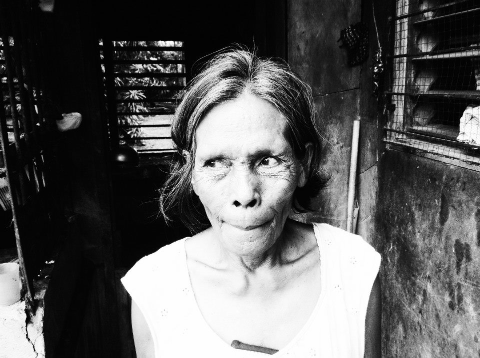 photograph of old woman